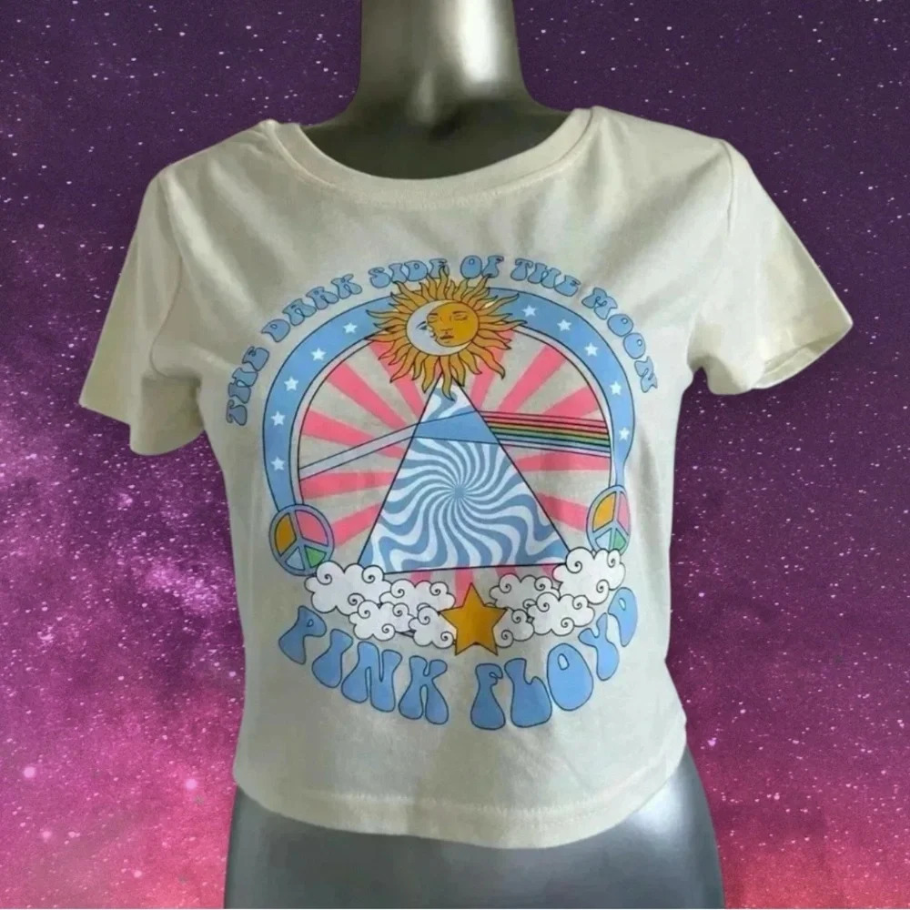 2 for $30 | Pink Floyd  Cropped T Shirt - Picture 4 of 15